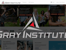 Tablet Screenshot of grayinstitute.ideafit.com